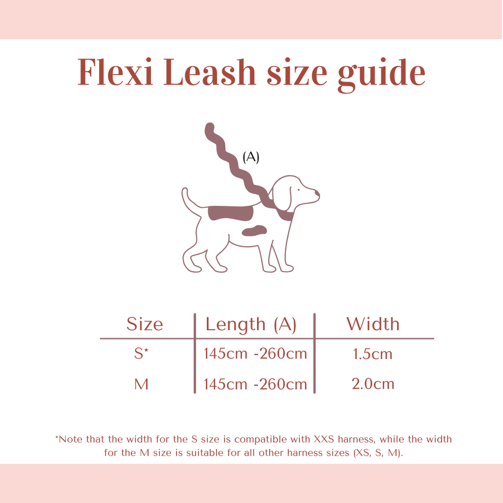 Flexi Leash - Oriental Petals