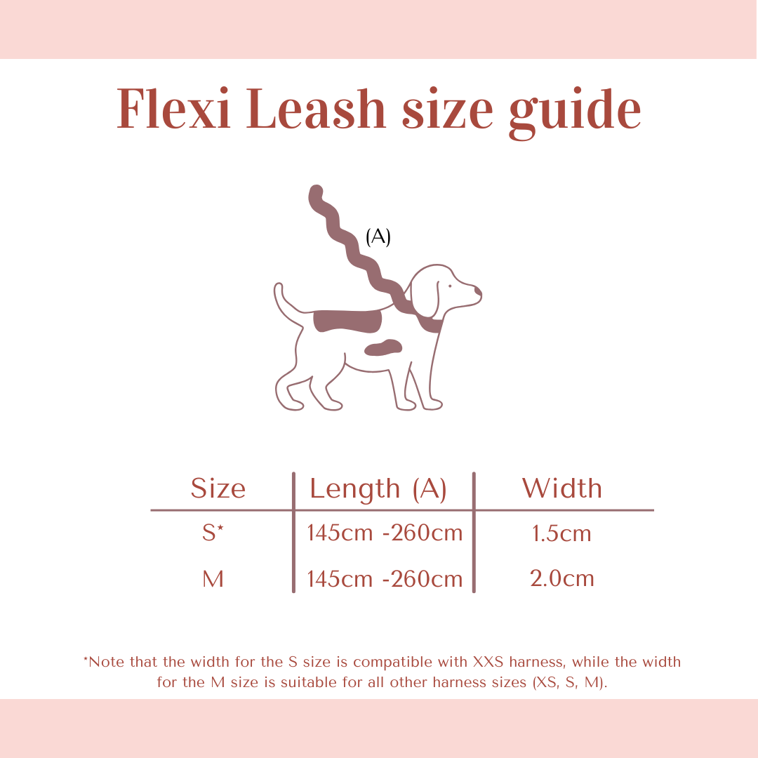 Flexi Leash - Oriental Petals